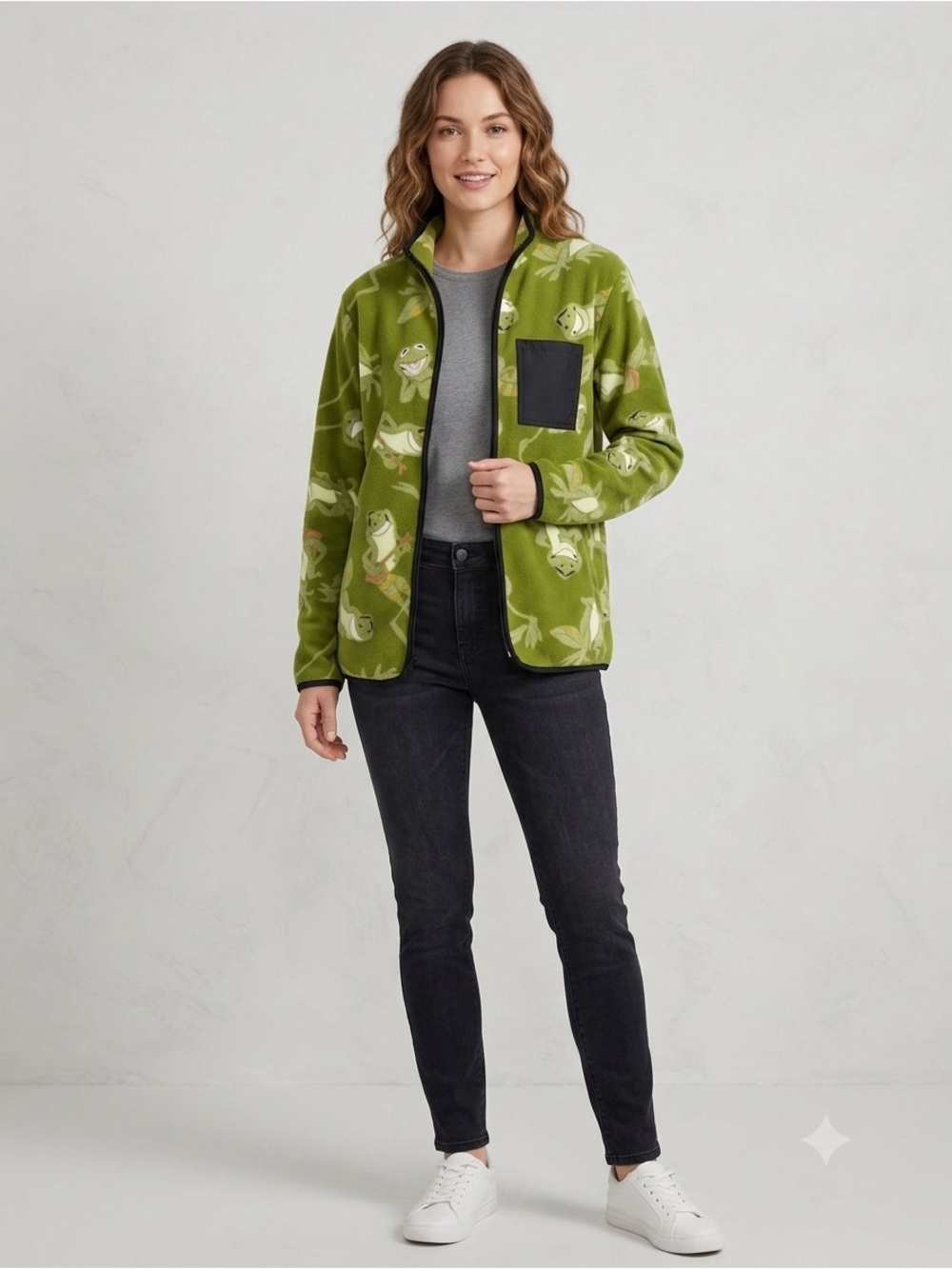Princes and the Frog. Fleece Jacket